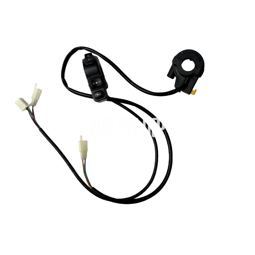 四轮摩托车配件  小公牛小火星沙滩车3功能总开关启动开关油门坐