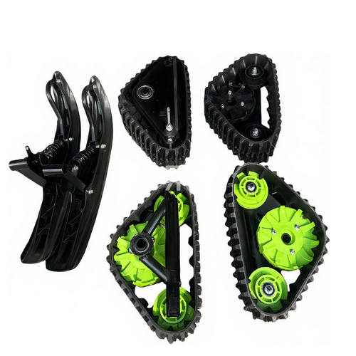 沙滩车改装雪橇车履带滑板