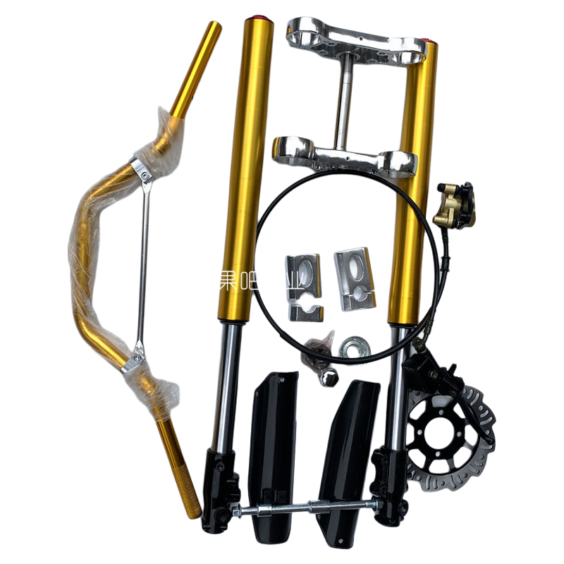 改装越野摩托车前倒置减震方向器