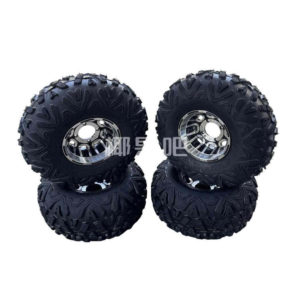 四轮越野摩托车配件 沙滩车19X7-8  18X9.50-8寸A字轮胎带铝轮毂