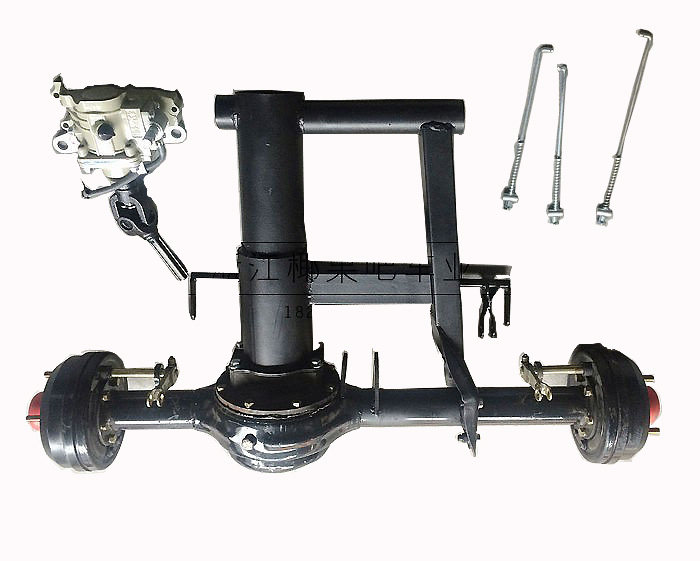 ATV四轮越野摩托车配件 龙鼎大悍马沙滩车轴传动差速器后桥 鼓刹