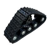 改装 卡丁车大公牛沙滩车防滑三角履带雪橇车 四轮雪地摩托车配件