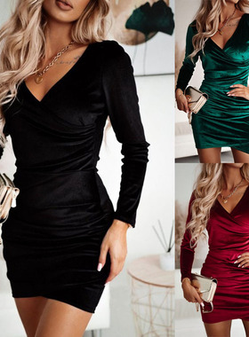 Pleated Elegant Skirt 秋冬百褶日常优雅连衣裙