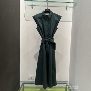 意大利正品代购Marella EMME 26春夏 EMMPESI 女士通勤系带连衣裙