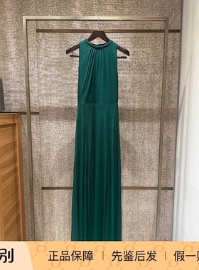 意大利正品代购MaxMara 25秋冬 CARNET 女气质纯色修身无袖连衣裙