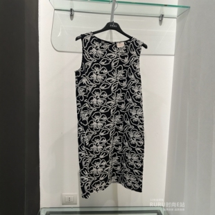 意大利正品代购Marella EMME 26春夏女士绣花无袖连衣裙EMMVISINO