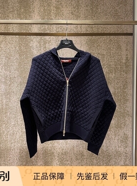 意大利正品代购maxmara studio 25秋冬VANDEA 百搭菱格纹休闲外套