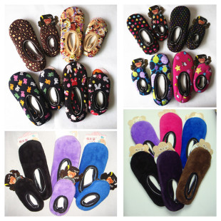 儿童防滑地板袜 包邮 宝宝地板鞋 拍3双 成人袜 韩E足亲子袜早教袜