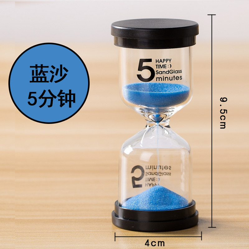 Máy đếm thời gian cát chảy đồng hồ cát chảy 10/30/60 phút một giờ quản lý thời gian chống sốc đánh răng cái phễu cát chảy chai cát chảy