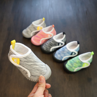 女童布鞋2026新款宝宝家居鞋秋儿童幼儿园室内鞋防滑软底男童学步