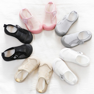 宝宝鞋子室内儿童凉鞋男童网鞋夏薄款幼儿园鞋女童运动鞋网面透气