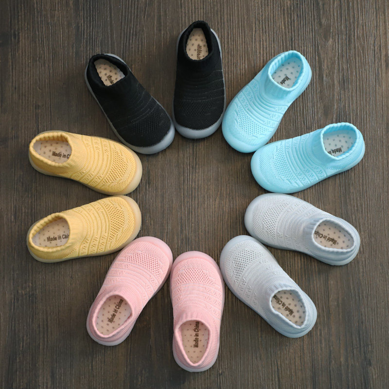 男童鞋2022款小童袜子鞋宝宝鞋软底儿童室内鞋地板鞋婴儿学步鞋