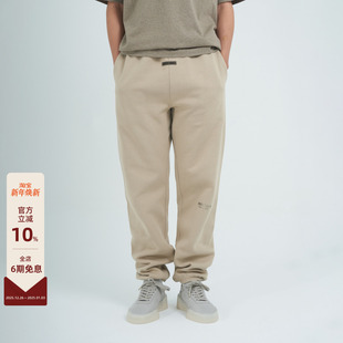 Essentials God 25SS 小LOGO拉丝烫标印花束口休闲裤 Fear 长裤