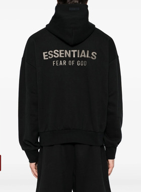 Fear of God Essentials 25SS Drop2 LOGO拉丝烫标印花连帽卫衣
