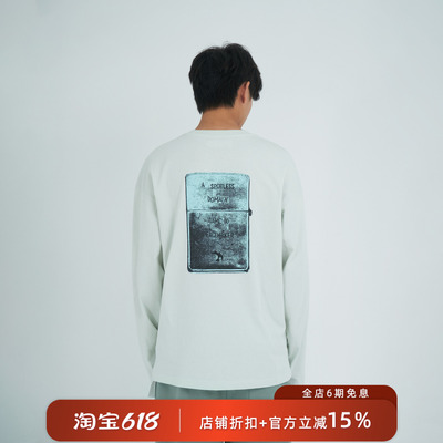 PEACEMAKEROAMC®印花长袖T恤
