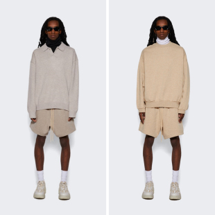 Essentials FOG 美式 Fear 男女通款 God 休闲小logo运动短裤