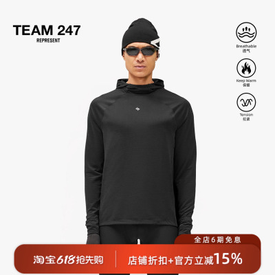 【潮流运动】REPRESENT 247机能支线 26SS 马拉松修身网状夹克