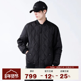 TAION 25秋冬新品 日系军事风保暖MA-1飞行员羽绒服夹克外套