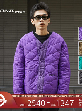 PEACEMAKER OAMC® 25FW时装绗缝工艺叠穿中间层通勤户外夹克外套