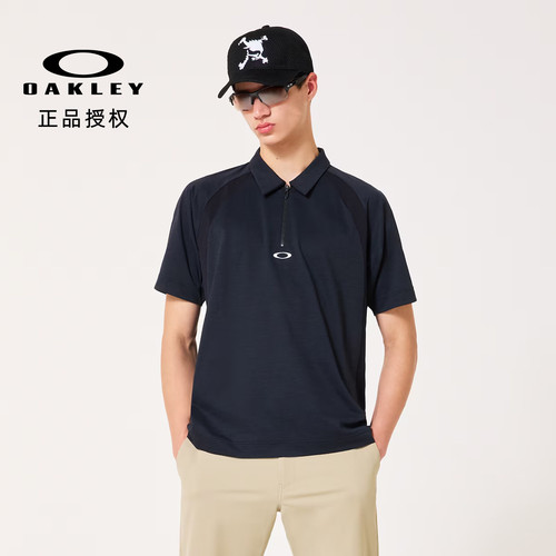 【运动机能】OAKLEY 欧克利 26SS GOLF系列半拉链速干短袖Polo衫