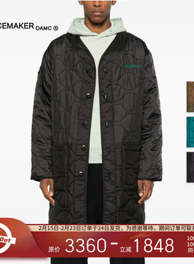 PEACEMAKER OAMC® 25FW 军事风时装绗缝拼接叠穿中长款夹克外套