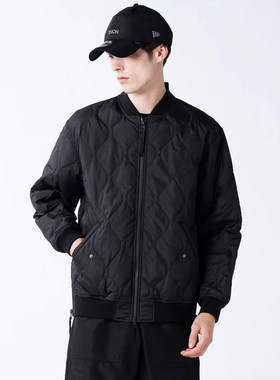 TAION 日系军事风保暖MA-1飞行员夹克外套800蓬松95绒子羽绒服