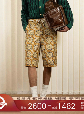 Drole de Monsieur DDM 25SS 创意图案满印设计工装裤休闲裤短裤