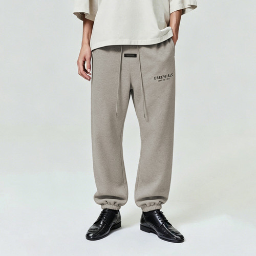 正品Fear Of God Essentials  SUMMER夏季系列宽松束脚运动长裤