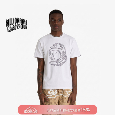 【嘻哈文化】Billionaire Boys Club BBC 碎钻宇航员印花短袖T恤