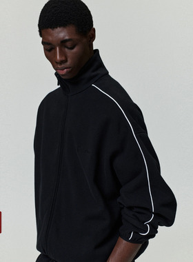 Fear of God Essentials 25SS Drop2 LOGO字母刺绣立领卫衣夹克