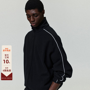 Drop2 God 25SS LOGO字母刺绣立领卫衣夹克 Essentials Fear