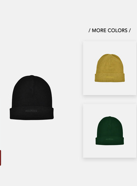 PEACEMAKER 25FW 军事风无檐羊毛针织冷帽