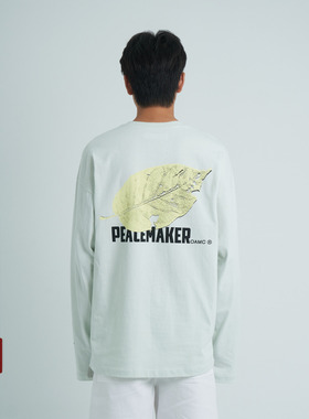 PEACEMAKER OAMC® 25SS 军事风时装男士百搭印花设计圆领卫衣