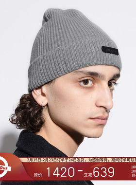 Fear of God FOG主线  意大利制 KNIT BEANIE美利奴羊毛针织冷帽