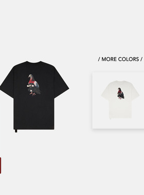 PEACEMAKER 25FW 时装宽松和平鸽印花短袖T恤