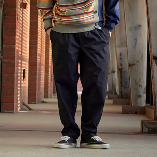 长裤 KOLOR 机能裁剪腰带迷彩拼接锥形休闲裤 日本秋季 阿部润一