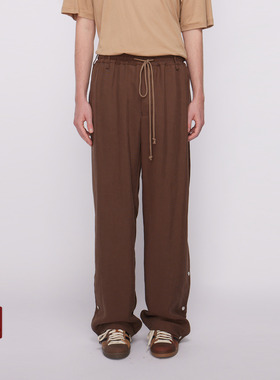 SONG FOR THE MUTE 25FW 镶嵌饰钉垂坠感直筒运动休闲裤