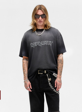 REPRESENT 25FW Iron Maiden联名无限梦想短袖T恤