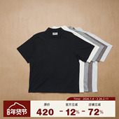 高街logo印花宽松百搭polo衫 God Fear Essentials 美式 短袖 T恤