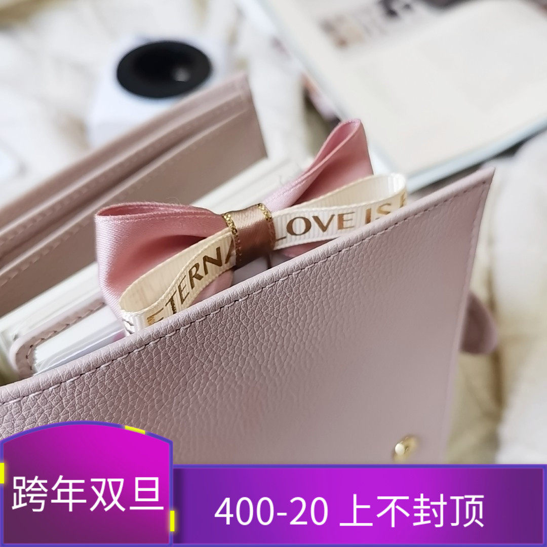 QY手帐 INS风香奶奶风蝴蝶结手帐装饰配件欧美风别针挂件