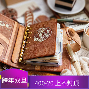 wax高定活页定页奇葩TN标准护照 意大利雾蜡皮Mbox 原创 麦香