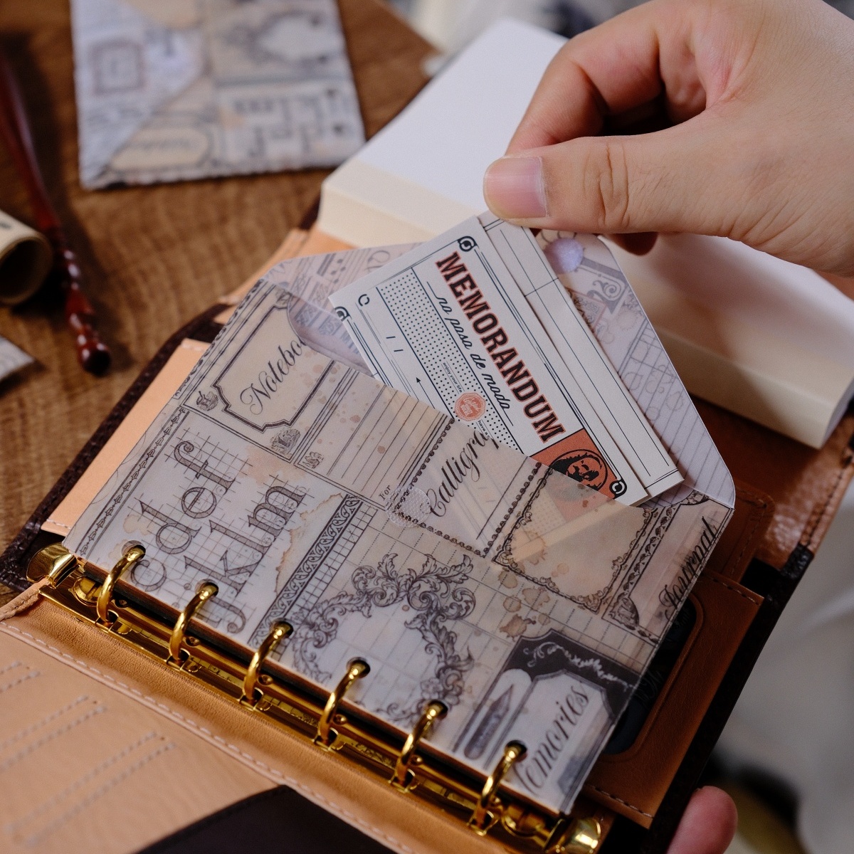 手工复古书信硫酸纸信封