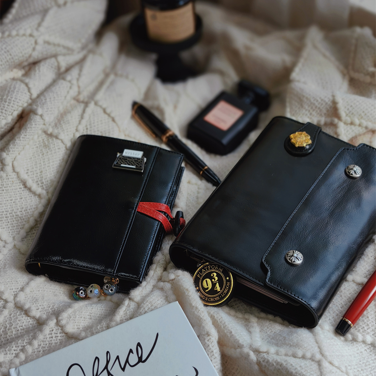 原创【牛角扣&黑森林】现货真皮