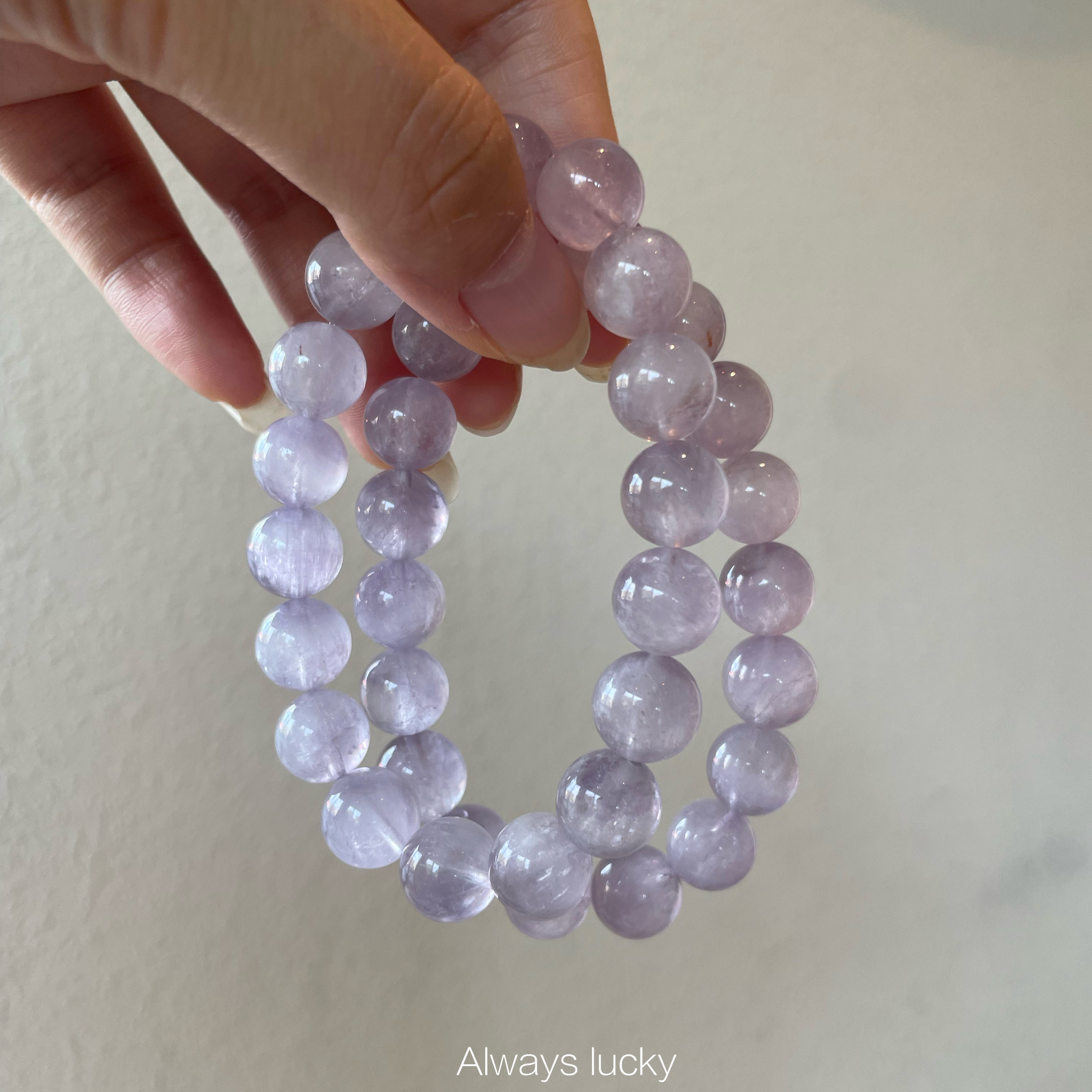 九紫离火运聚宝盆招财紫兔毛手链