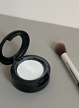 平价好用!纯白色哑光卧蚕眼头提亮面中泪沟凹陷法令纹单色高光粉