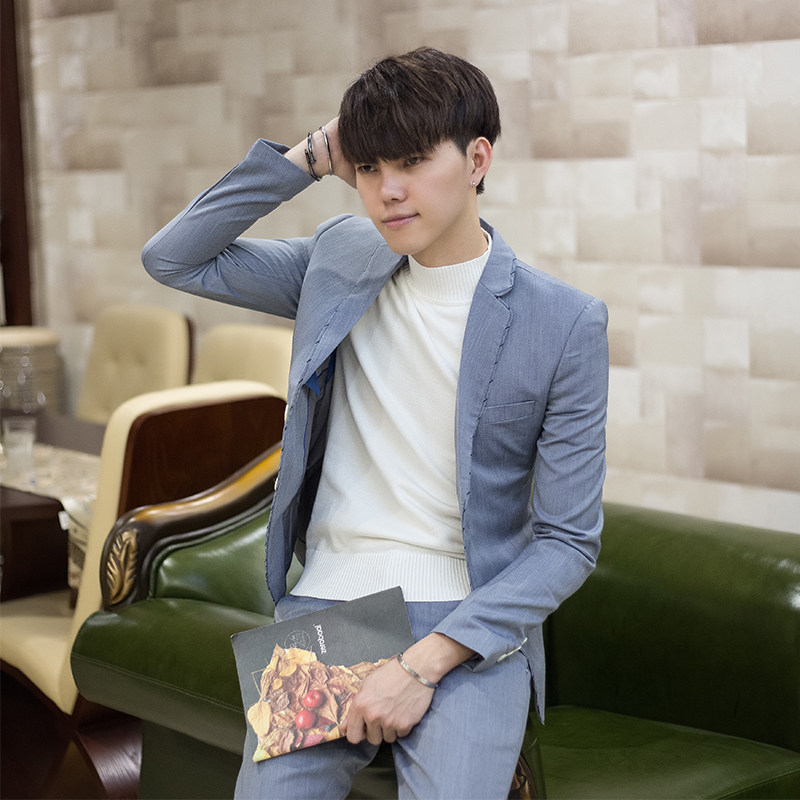 Costume homme en Article flanelle pour été - Ref 1553657 Image 1