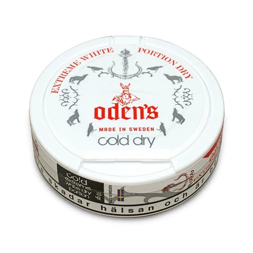 Шведская традиционная сумка во рту odens snus