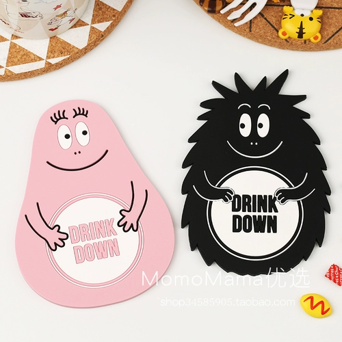 Spot Japan Buy Barbapapa Baba Dad Limited Silicone Cartoon Carty Anty -Skating Coffee Pin