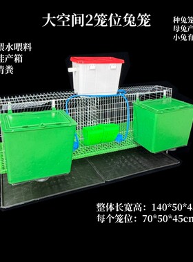 兔笼加粗加密育肥笼獭兔笼志昂