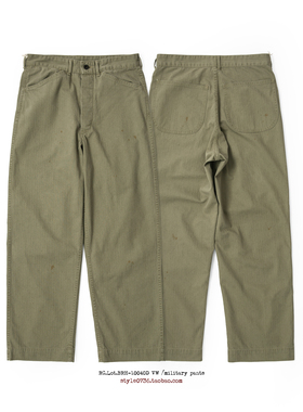 REDCLOUD 赤芸 HBT定织水洗旧化休闲长裤 BRH-1004OD VW 休闲裤